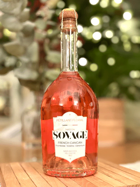 Maison Sovage - FRENCH CANCAN (framboise, géranium, violettes) 75cl – Image 1