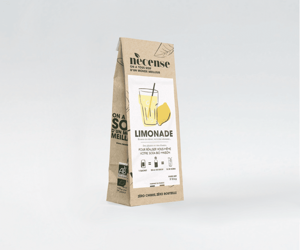 Necense - Limonade Bio Artisanale 255g – Image 1