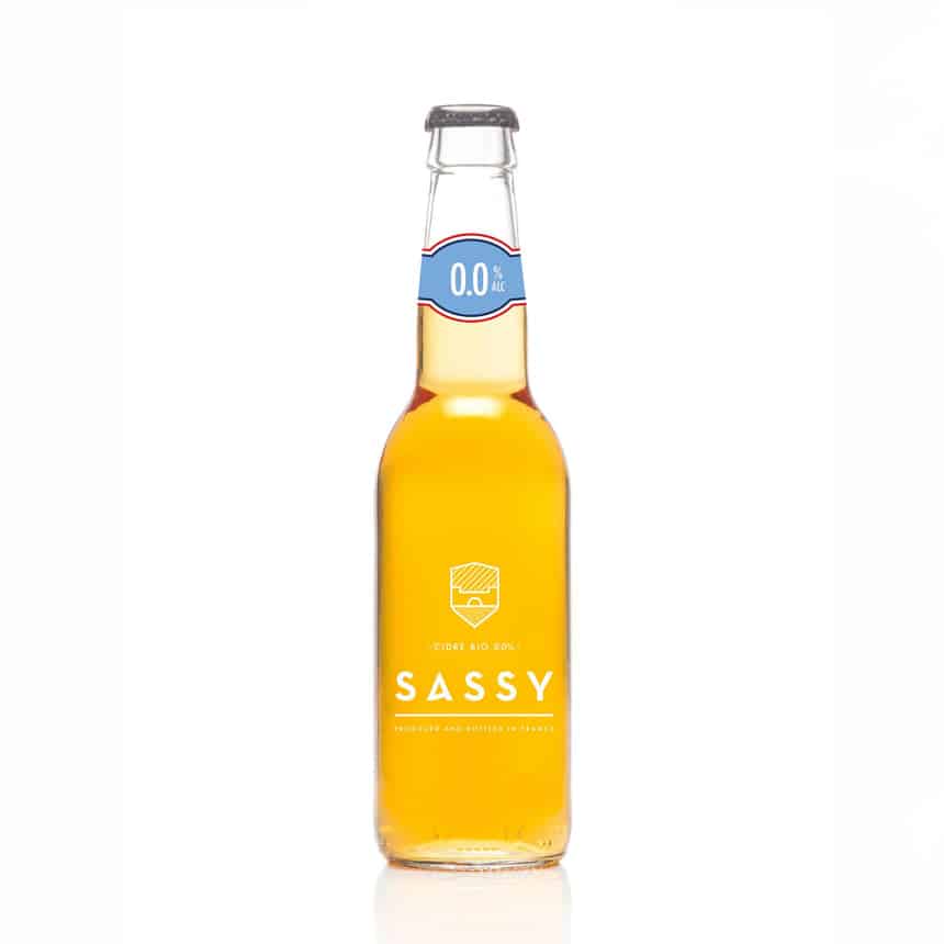 Sassy - Cidre Doux Bio Sans alcool 0,0% – Image 1