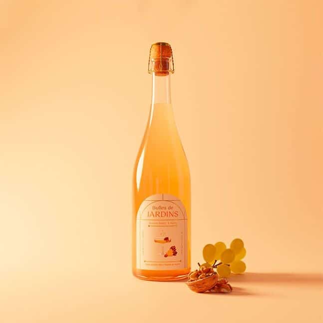 Bulles de Jardins- Raisin blanc Noix 75cl – Image 1