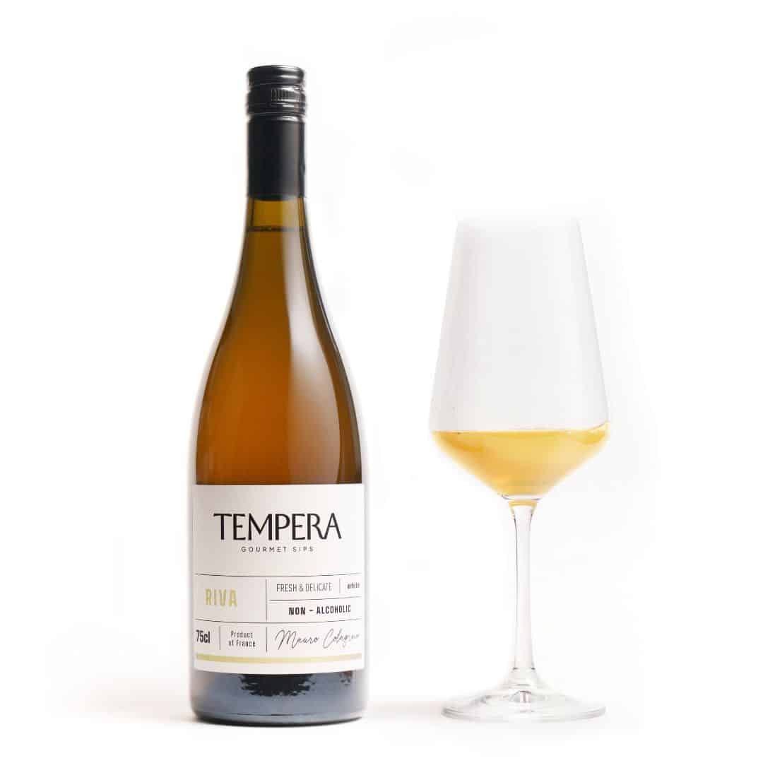 Tempera – Blanc délicat RIVA – Pomme, thé blanc & algues - Boissons Gastronomiques