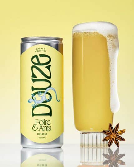 Douze Pétillant Poire et Anis – 25cl - Jus Pétillant