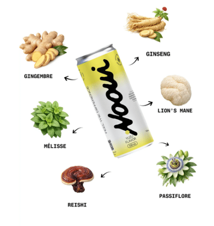 NOOUI Yuzu – Boisson Fonctionnelle - Boissons pétillantes
