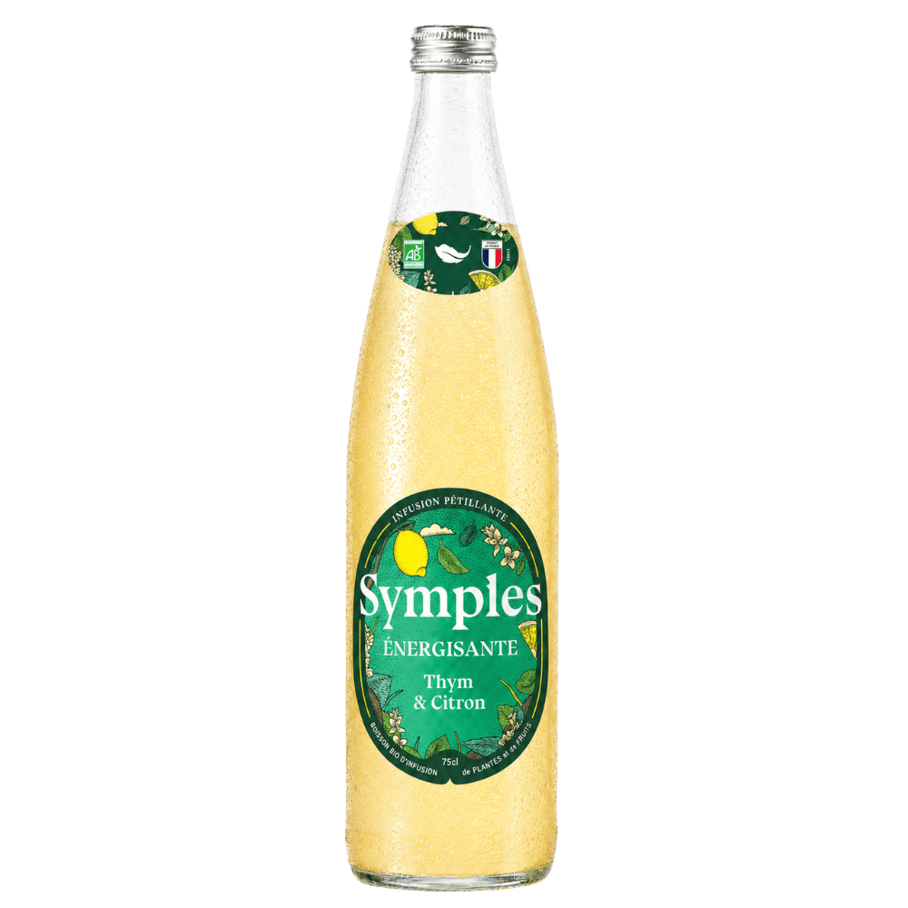 Symples – Infusion Énergisante 75cl - Jus Pétillant